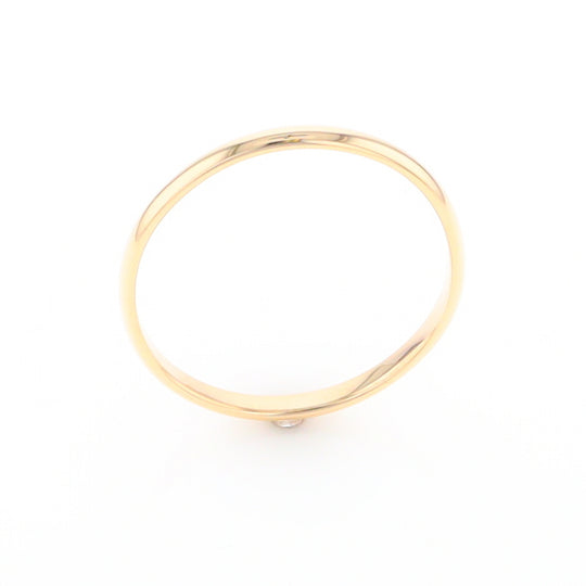 Thin Gold Wedding Band