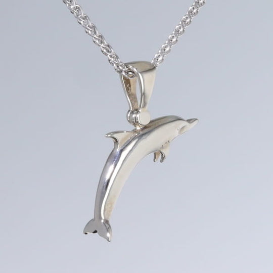 Opal Pendant Inlaid Sea Life Dolphin