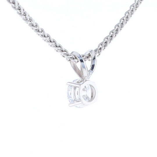 Lab Grown Diamond Solitaire Pendant