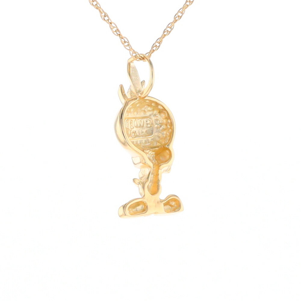 Gold Tweety Bird Pendant