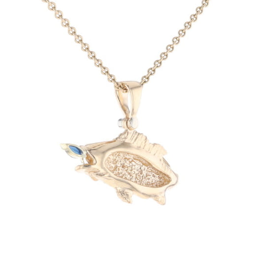 Large Mouth Bass Pendant