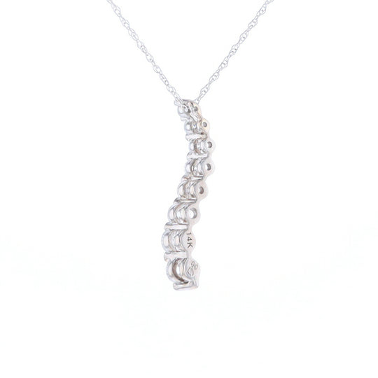 Diamond Journey Slide Necklace