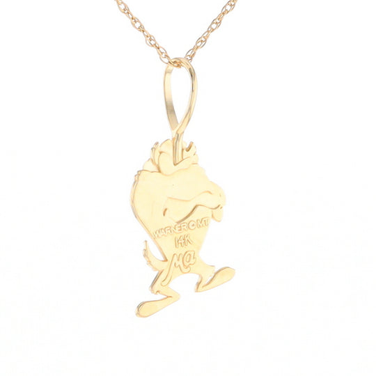 Gold Tasmanian Devil Charm