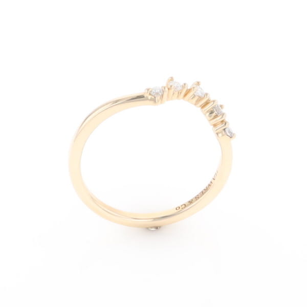 Yellow Gold Shadow Band