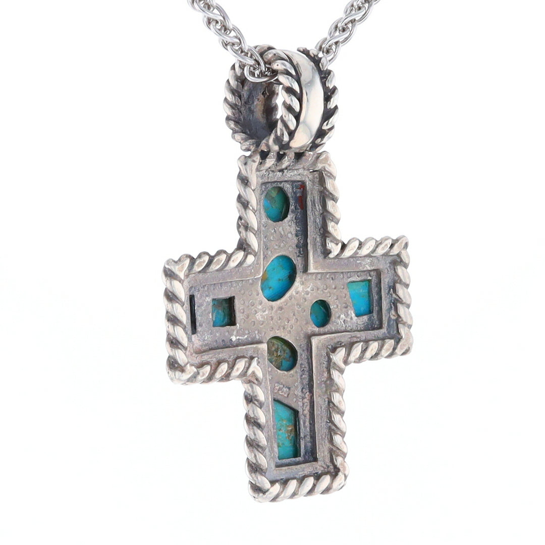 Turquoise Cross Pendant