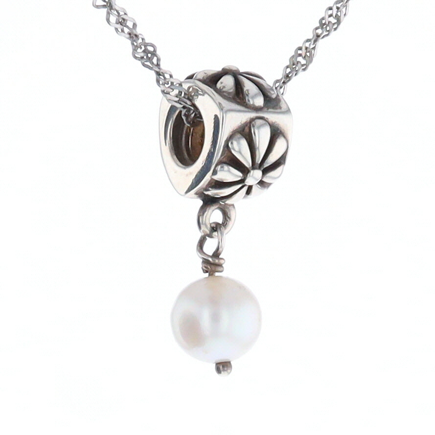 Retired Pandora Pearl Posy Charm