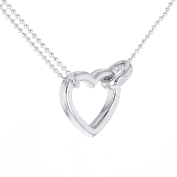Diamond Clip Heart Necklace