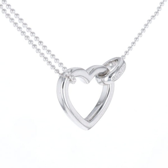 Diamond Clip Heart Necklace