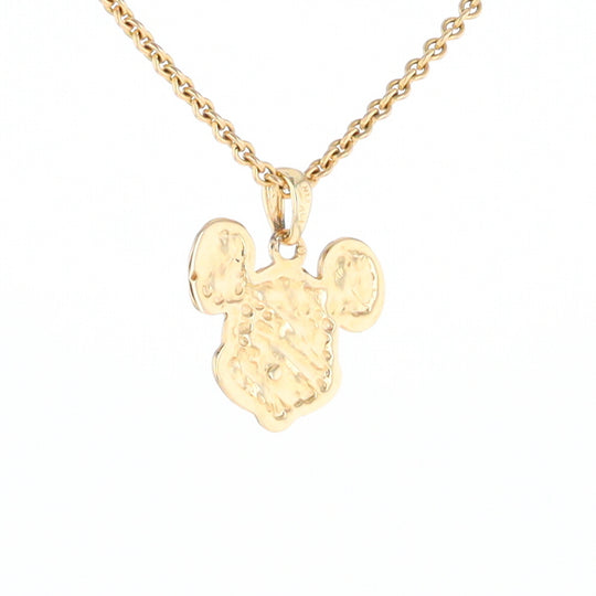 Gold Mickey Mouse Charm