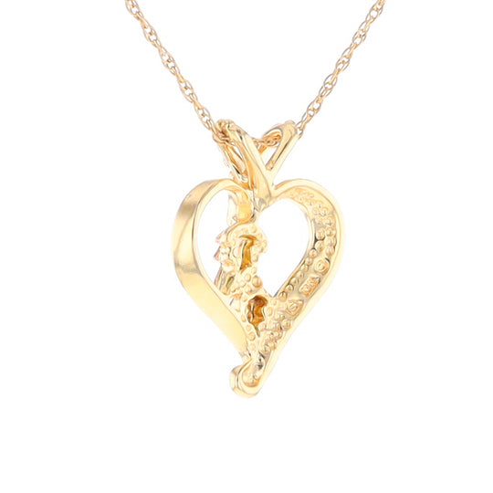 Black Hills Gold Open Heart Necklace