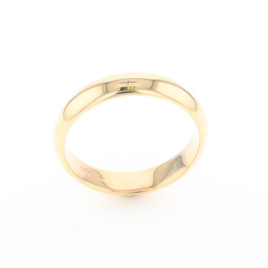 High Polished Comfort Fit Wedding Band