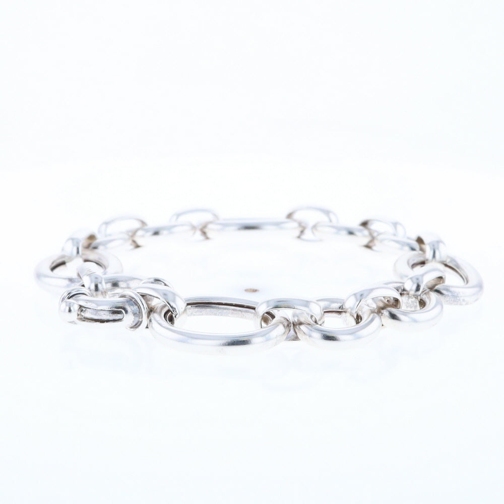 Sterling Silver Open Cable Link Bracelet