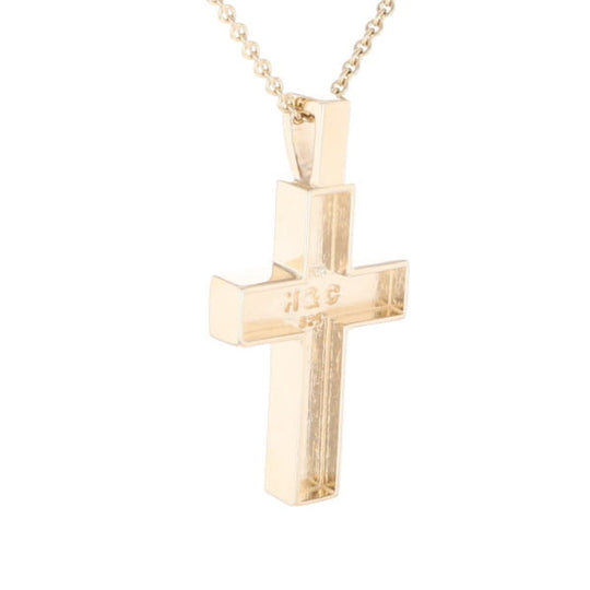 Meteorite Cross Pendant