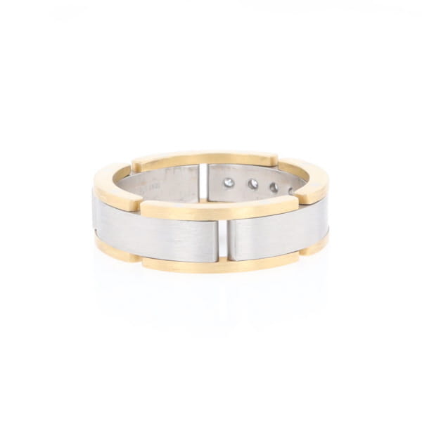 Moveable Men's 5 Diamond Ring