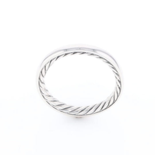 Sterling Silver Rope Decal Band