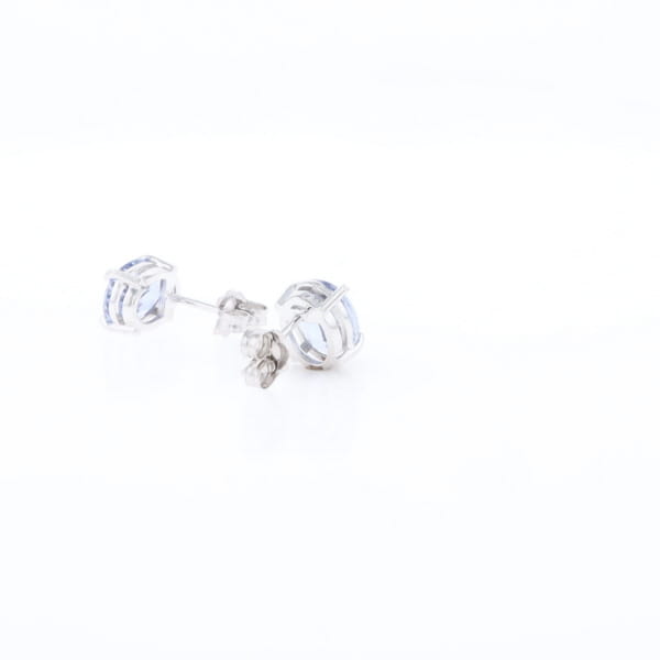 Ceylon Sapphire Stud Earrings