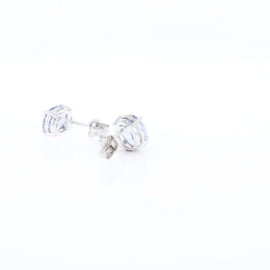 Ceylon Sapphire Stud Earrings