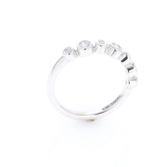 7-Stone Bezel Set Diamond ring