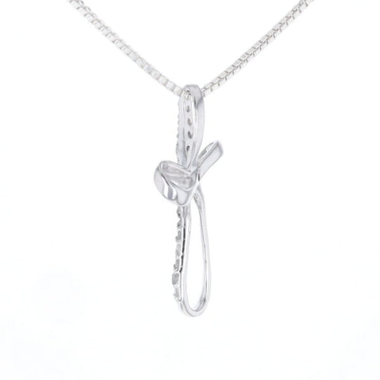 Open Loop Cross Necklace