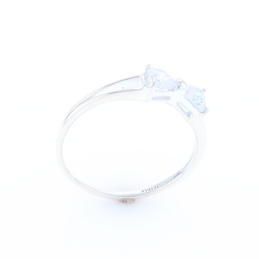 Cubic Zirconia Bow Tie Ring