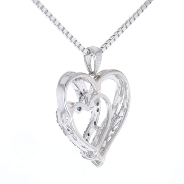 Double Open Heart Pendant
