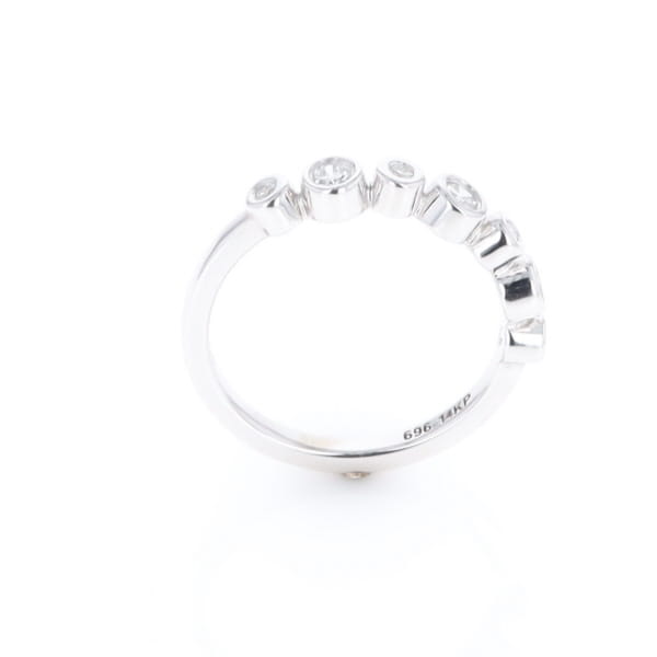 7-Stone Bezel Set Diamond ring