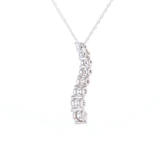 Diamond Journey Slide Necklace