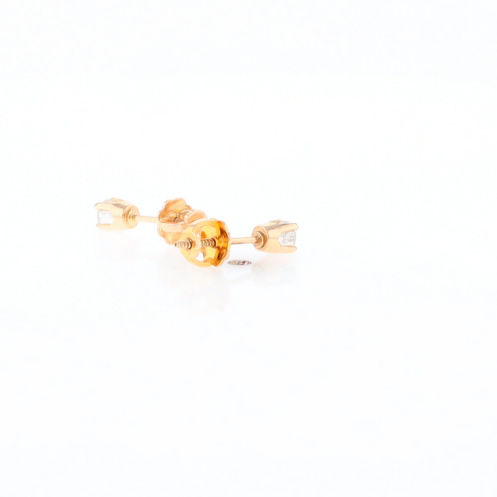 0.18ctw Diamond Screw Back Stud