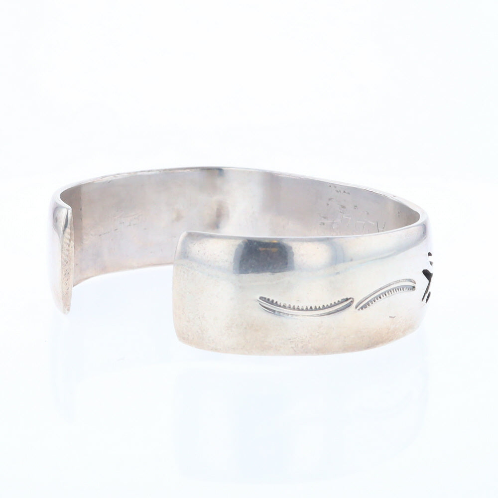 Native Silver Bird Cuff Bracelet