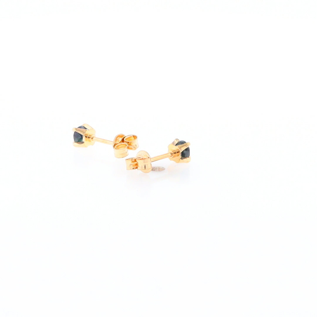 Sapphire Stud Earrings