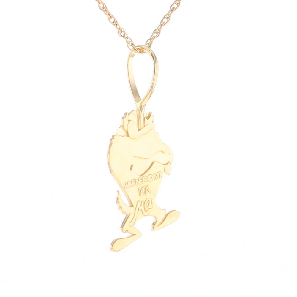 Gold Tasmanian Devil Charm