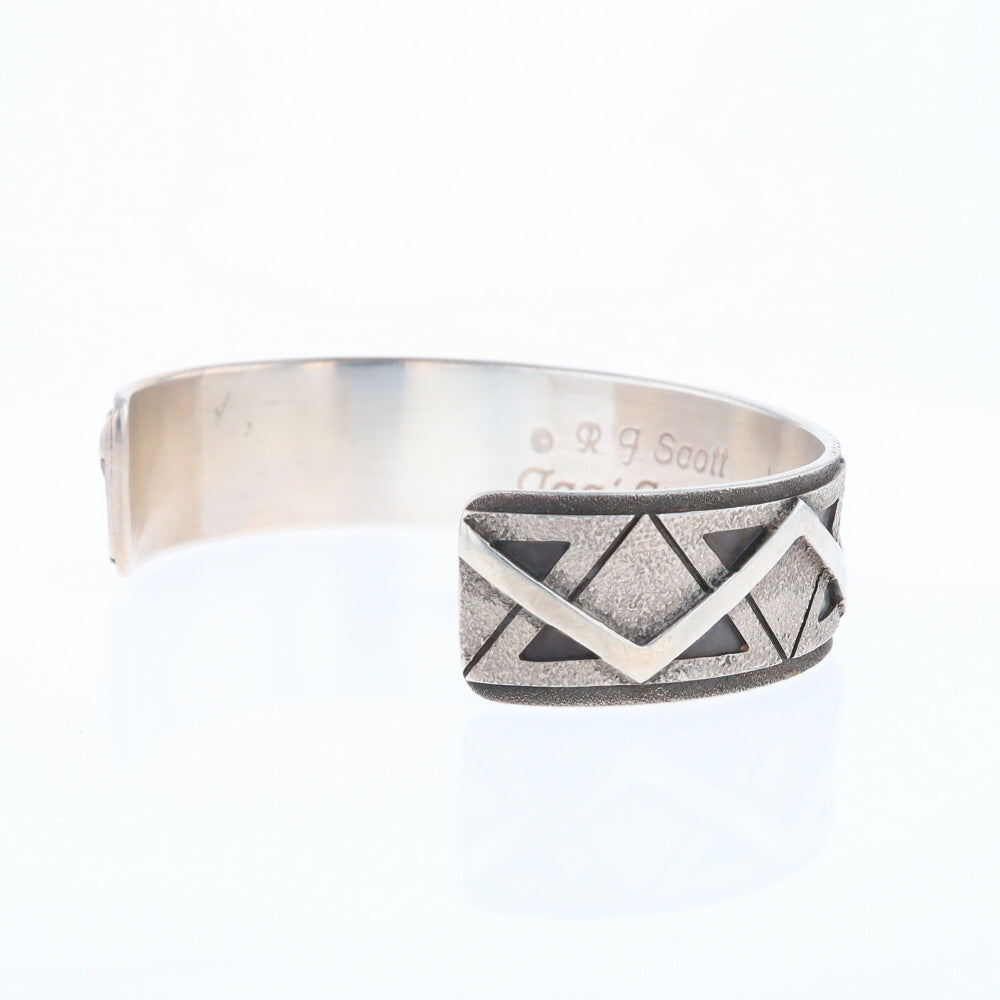 Native Zig Zag Cuff Bracelet