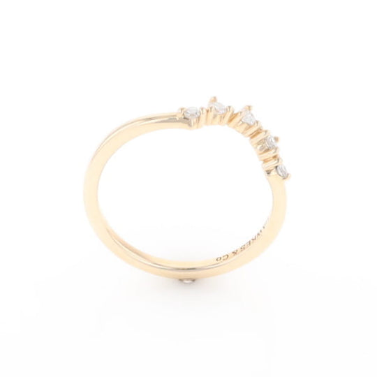 Yellow Gold Shadow Band