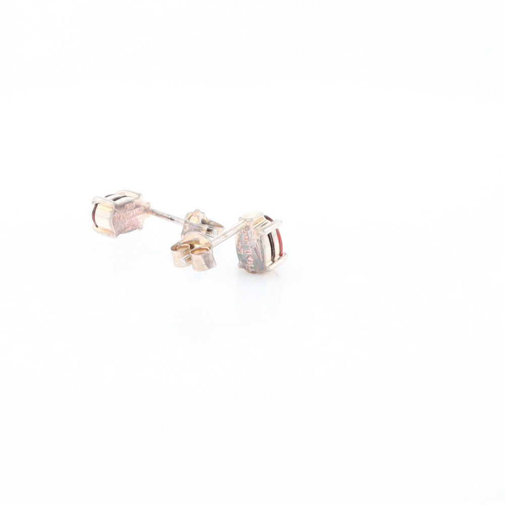 Garnet Stud Earrings