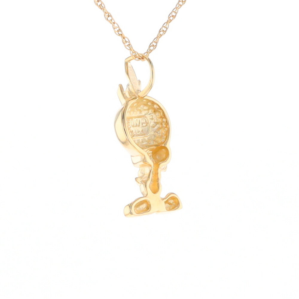 Gold Tweety Bird Pendant