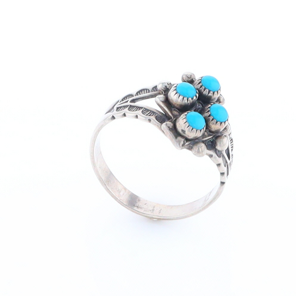 Native Four Stone Turquoise Ring