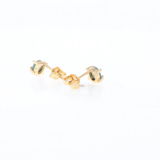 Cat's Eye Alexandrite Studs