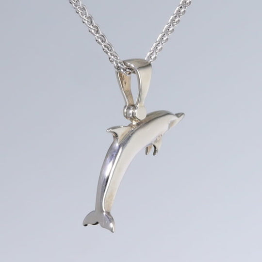 Opal Pendant Inlaid Sea Life Dolphin