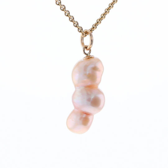 Baroque Triple Pearl Pendant