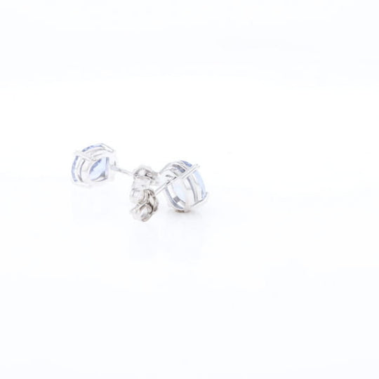 Ceylon Sapphire Stud Earrings