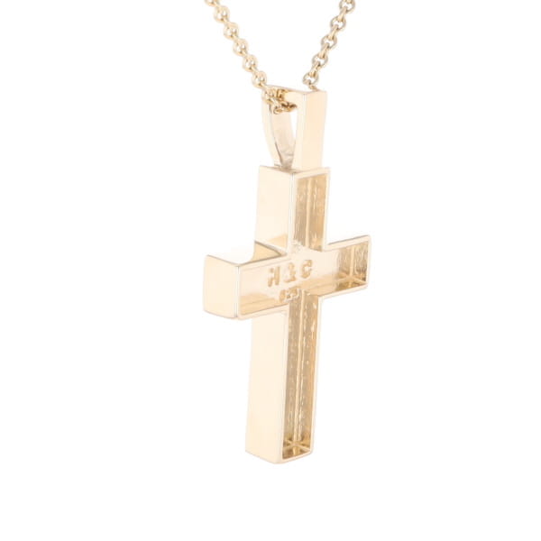 Meteorite Cross Pendant