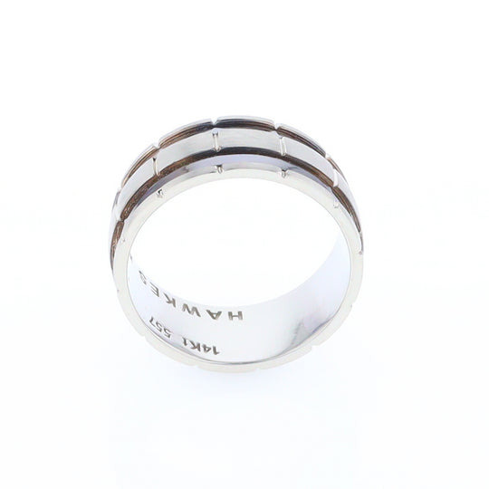 Contemporary Men's Comforts Fit Wedding Band Small