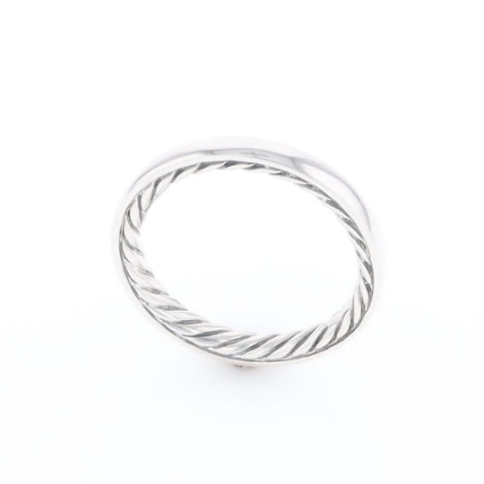 Sterling Silver Rope Decal Band
