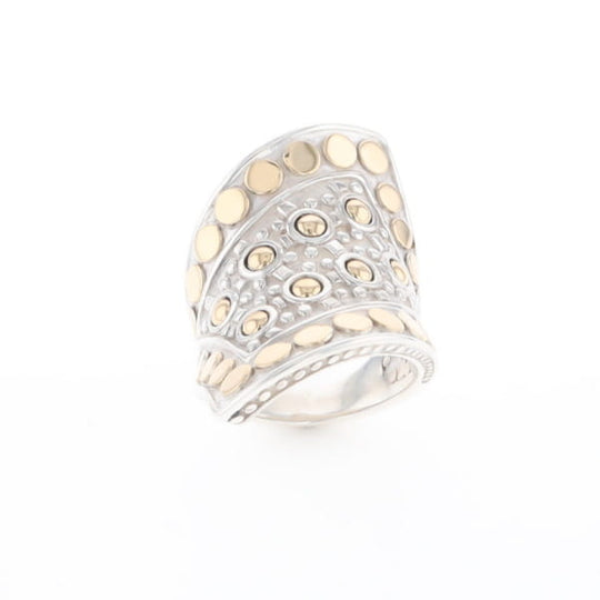 John Hardy Two-Tone Curved Ring