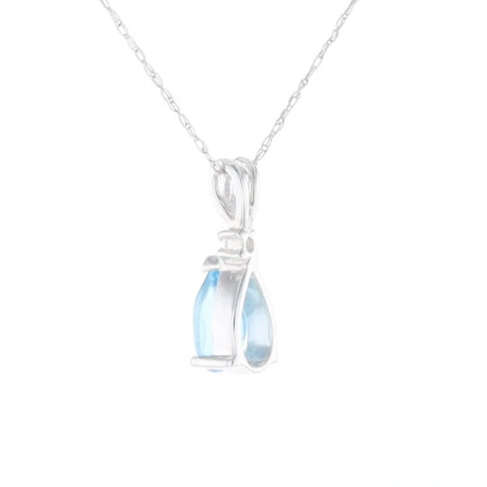 Blue Topaz Pendant
