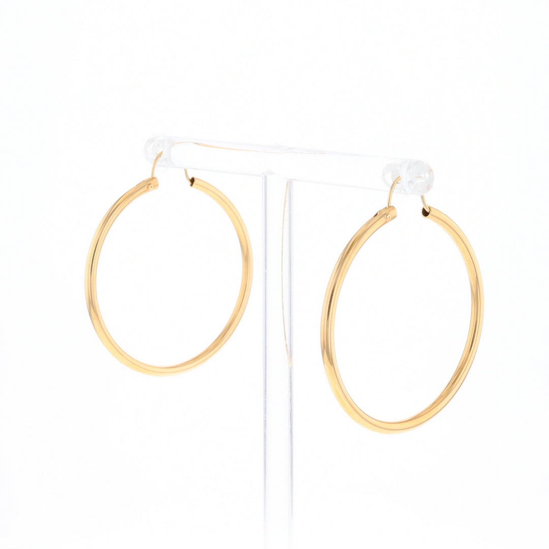 Gold Hoop Earrings