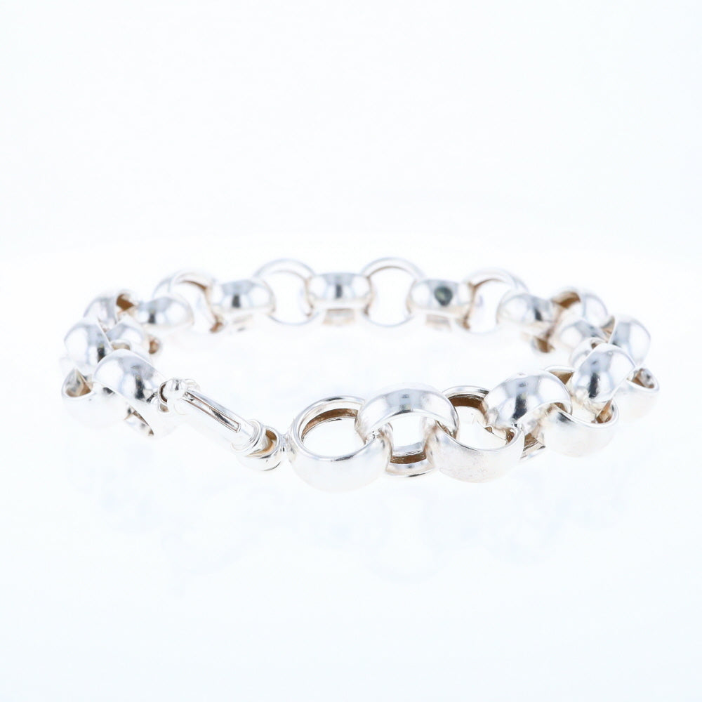 Silver Rolo Link Bracelet