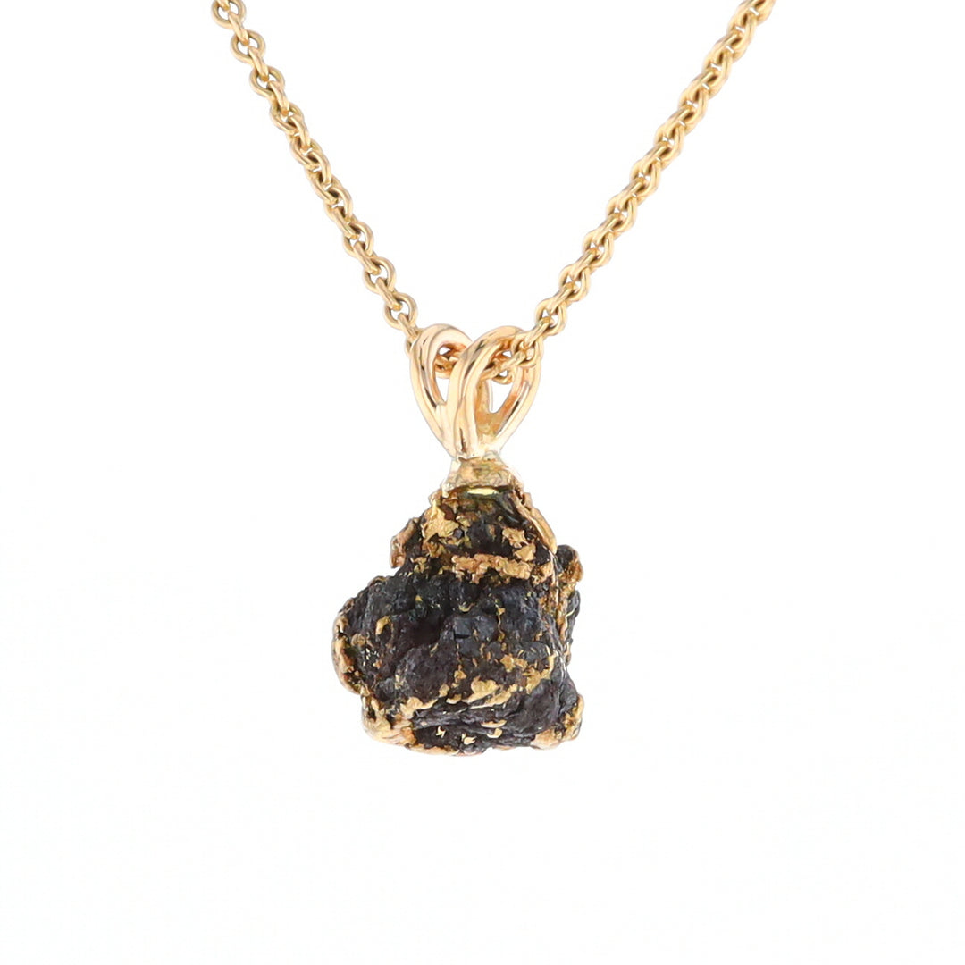 Natural Gold Nugget Pendant