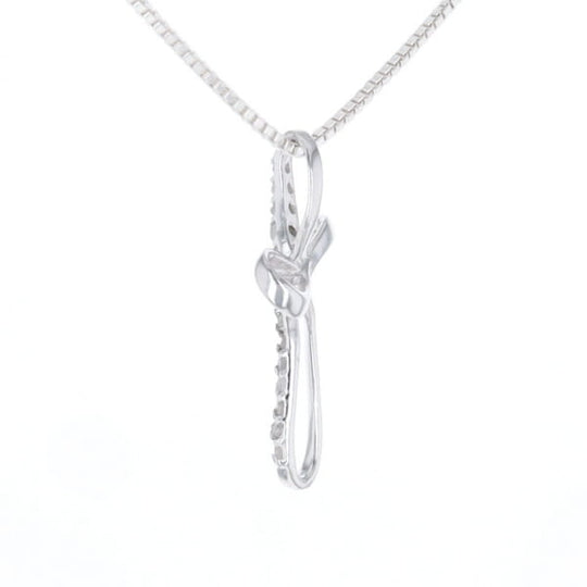 Open Loop Cross Necklace
