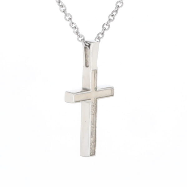 Sugilite 3 Section Inlaid Cross Pendant